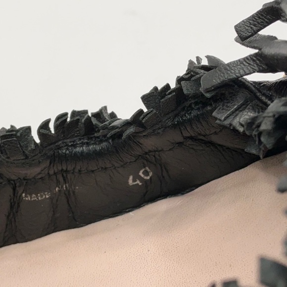 ♣️ Miu Miu ♣️ Black Lamb Leather Flats - Picture 12 of 15